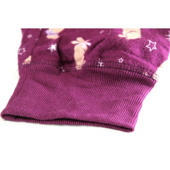 Joe Boxer Pink Scraf Bunny Purple/Pink Pajama Bott - Picture 3 of 6